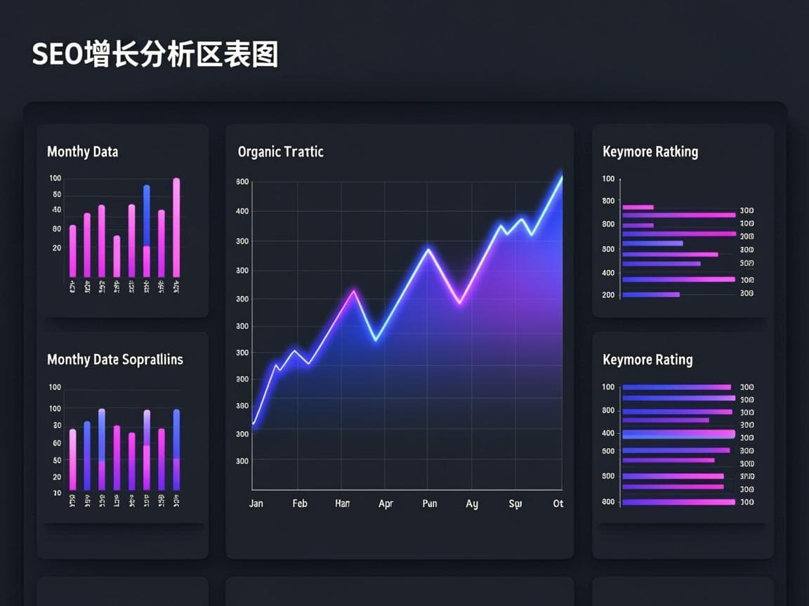 SEO growth strategy execution by TurismoITBD showing organic traffic improvement for a professional services firm